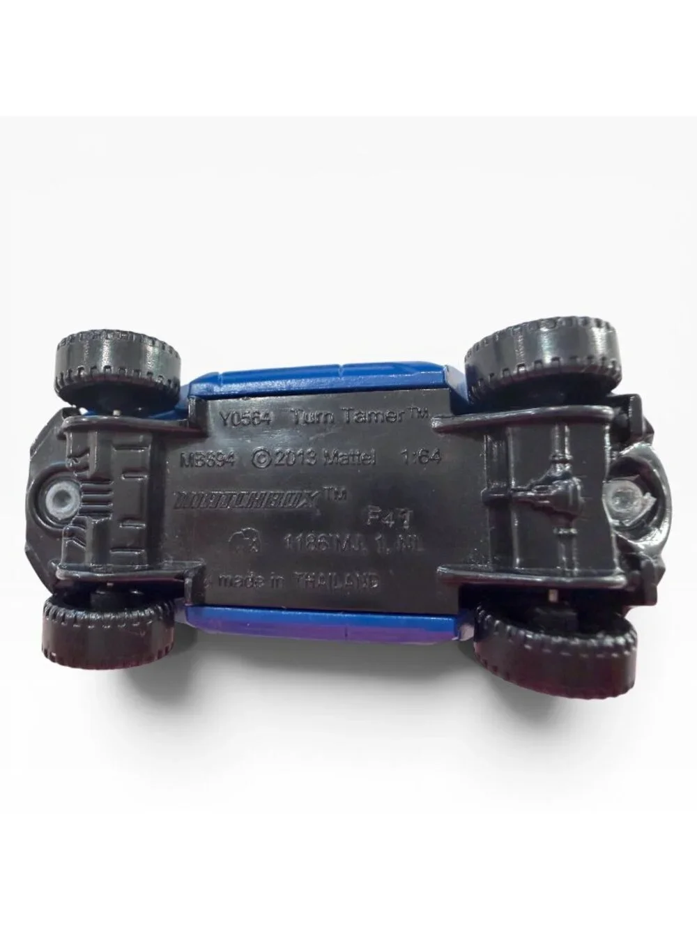 Matchbox Turn Tamer Silver Car